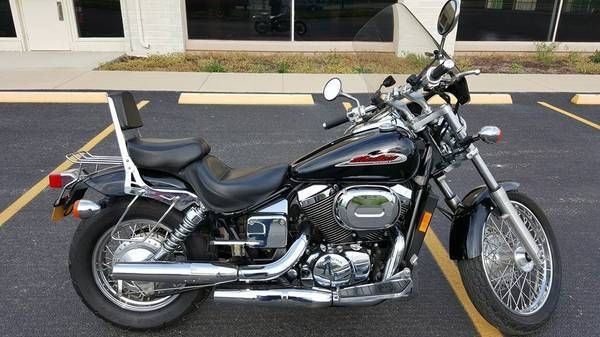 2002 Honda Shadow Spirit 750 Motorcycle 2843