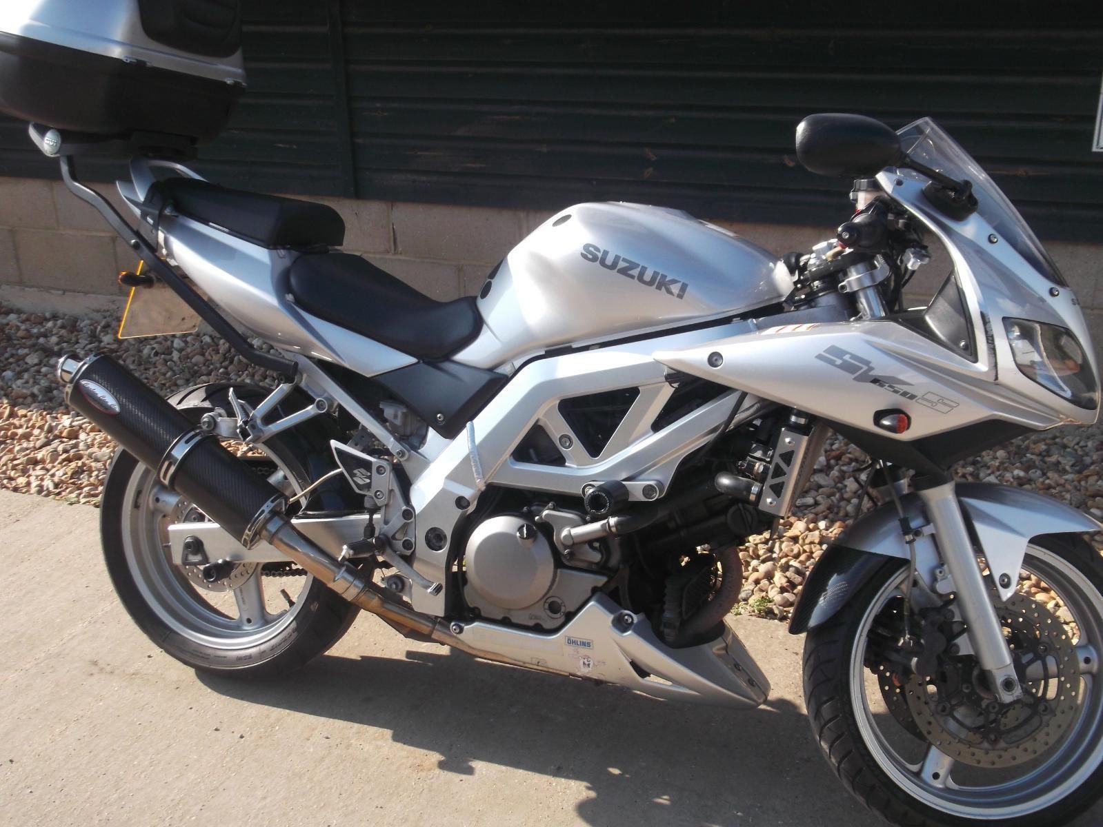 2003 Suzuki Sv650s 650cc Sporttourer Silver