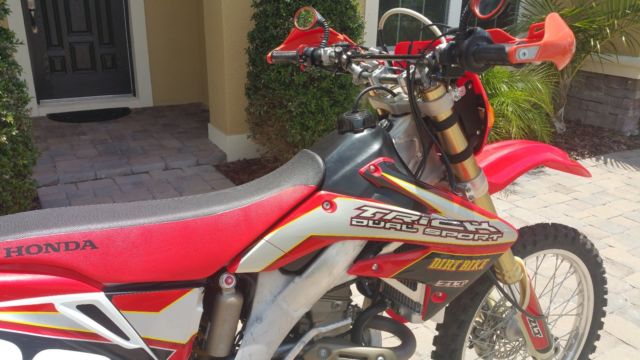 2005 Honda Crf250x Duel Sport Street Legal From Dealer 22 Actual Miles 9609