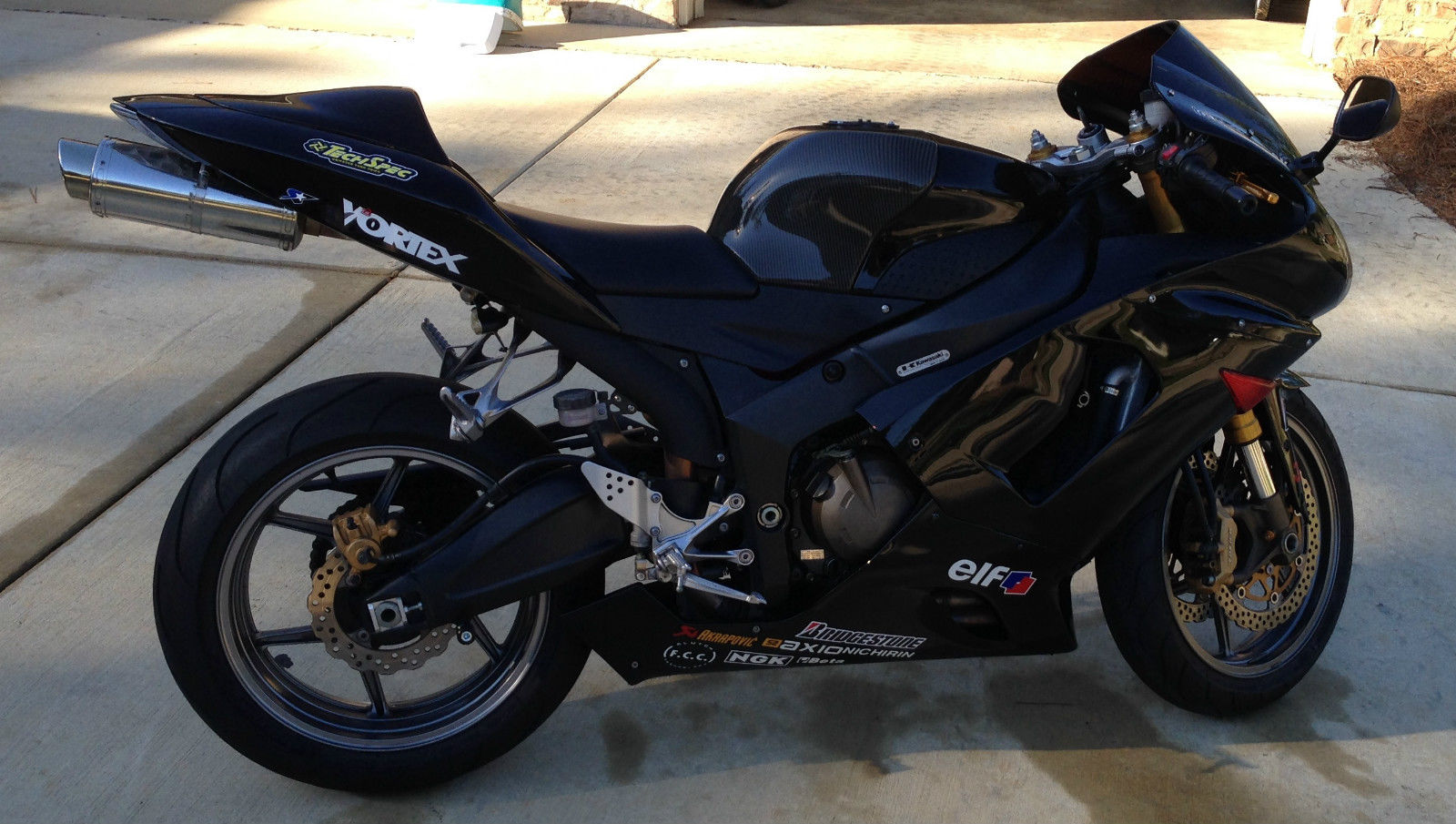 Kawasaki Ninja ZX 6r Black