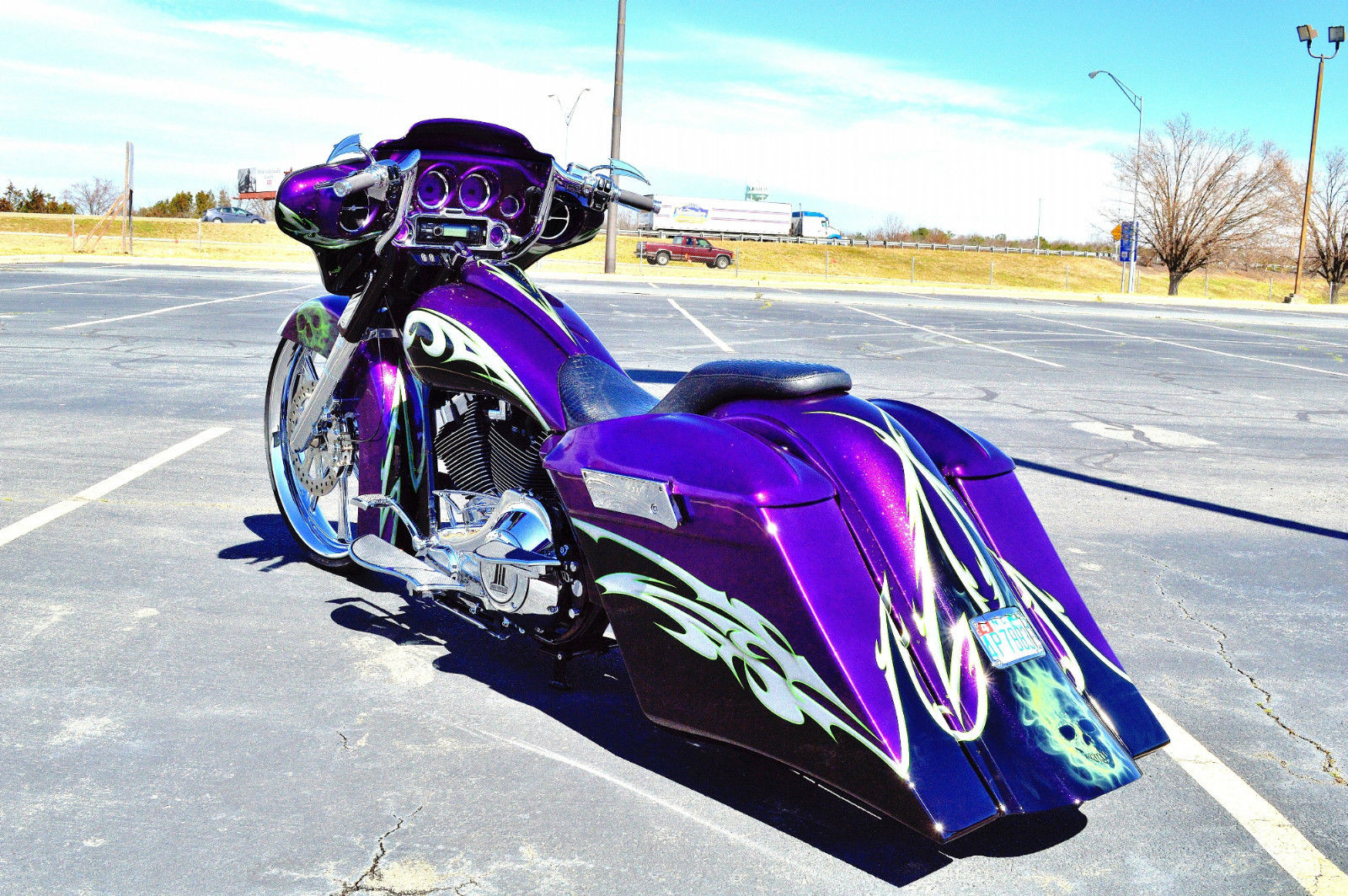 2006 Harley Davidson Street Glide Big Wheel Bagger 26&quot; Custom Paint