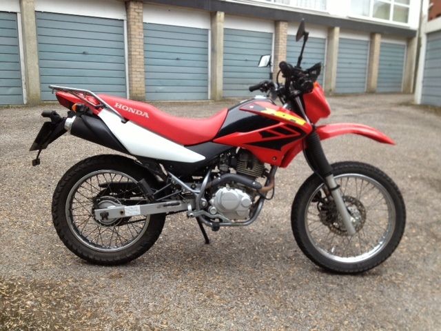 08 Honda Xr 125 L 6 Red Crf Supermoto Learner Legal 125 Cc Trail Motorbike