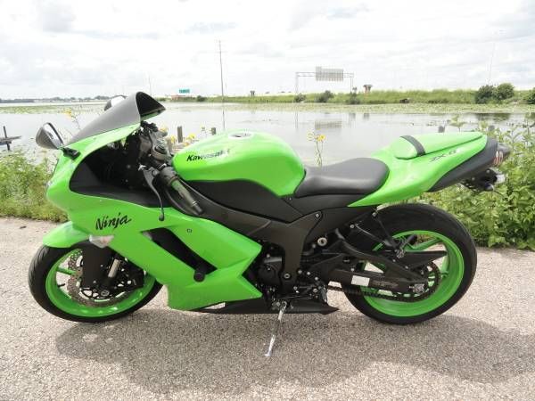 Kawasaki zx6r 2007 2008 кастом