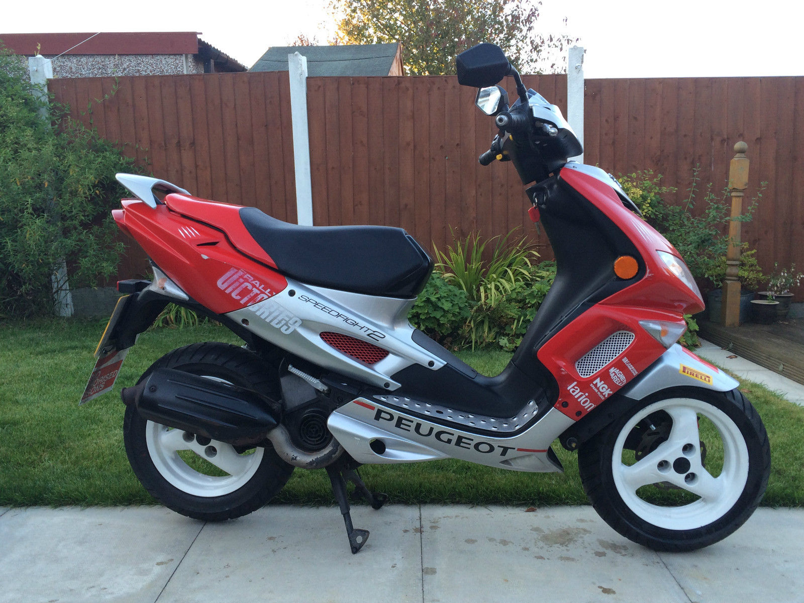 2008 PEUGEOT SPEEDFIGHT 2 100cc WRC RALLY VICTORIES