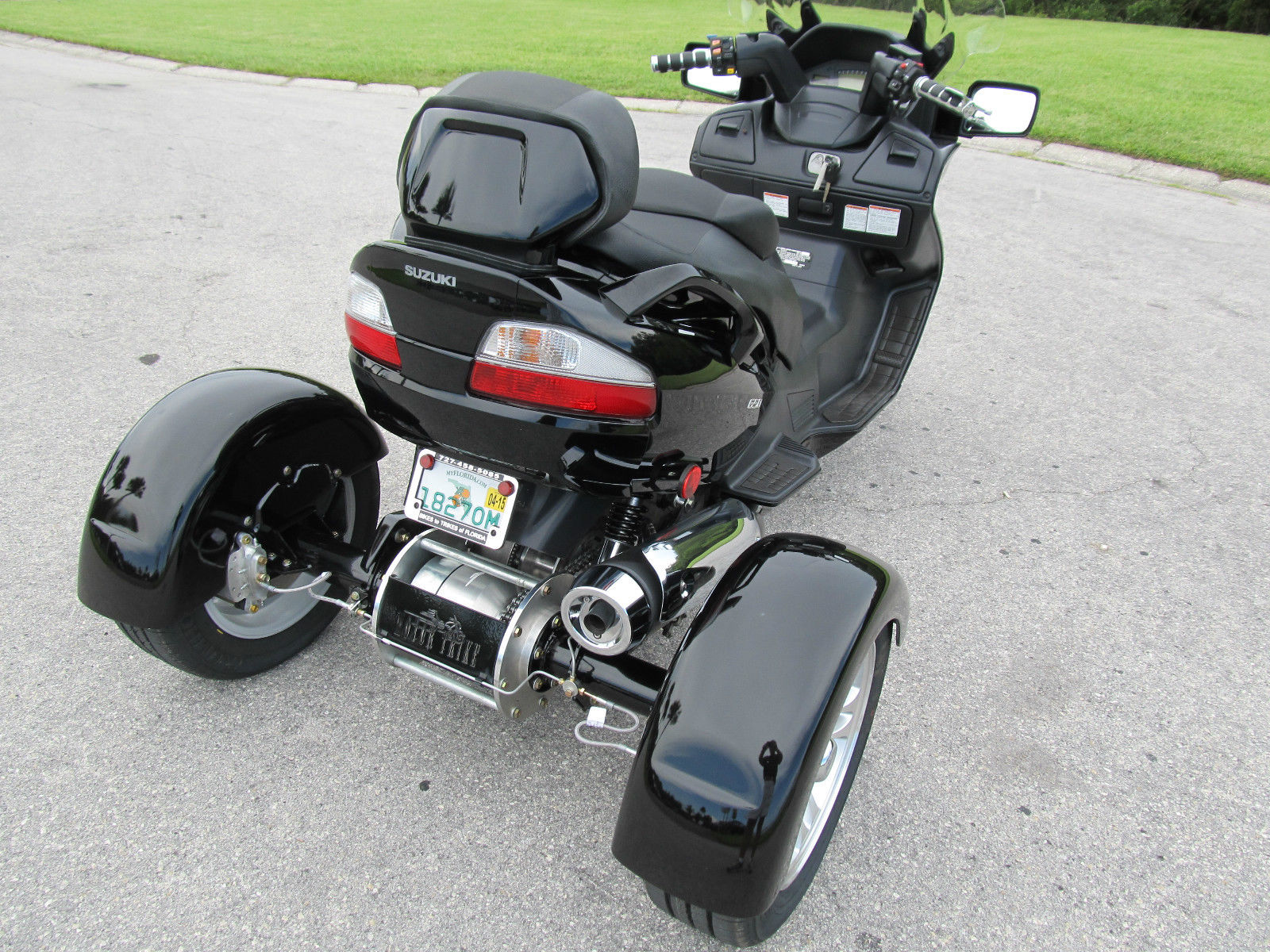 2008 Suzuki Burgman 650 Executive W 2014 Motor Trike Breeze Trike