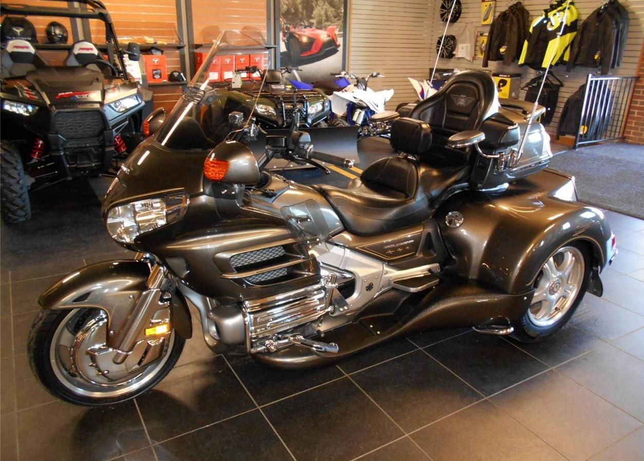 2010 Honda Goldwing Roadsmith Trike Gl1800 Motorcycle Gray Cruiser Loaded Nice 4179