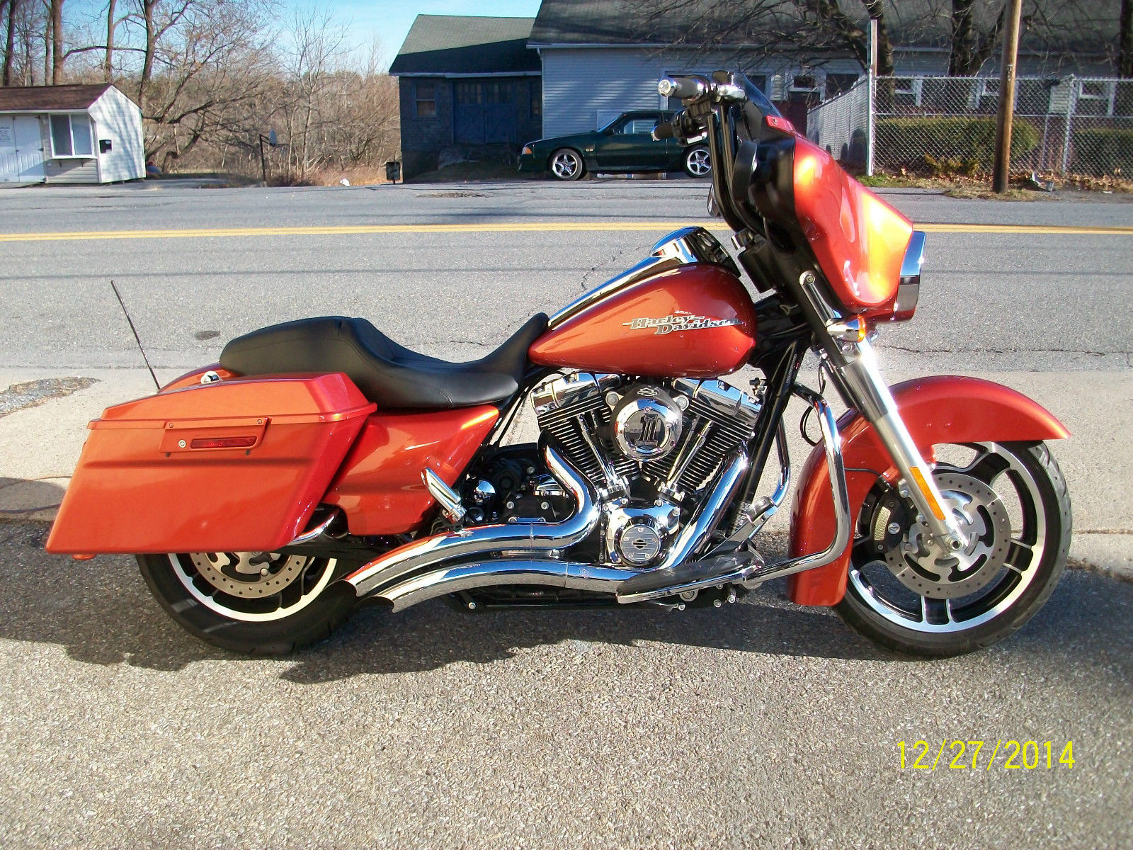 2011 Harley Davidson Street Glide Flhx Rare Color Sedona Orange 103