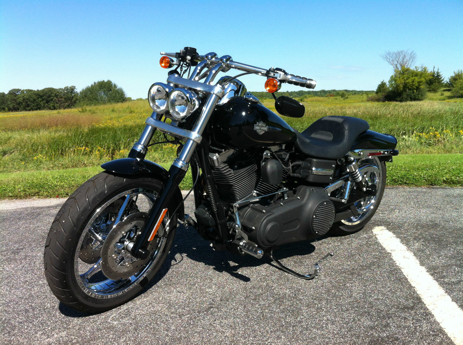Тюнинг Harley Davidson fat Bob