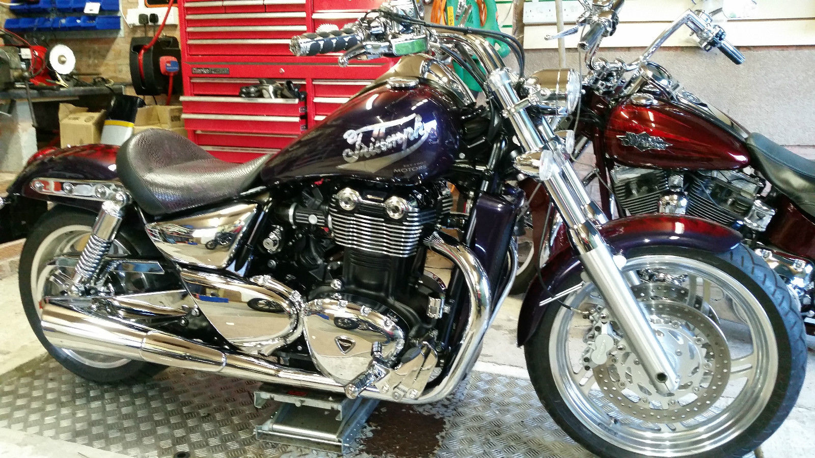 triumph thunderbird custom