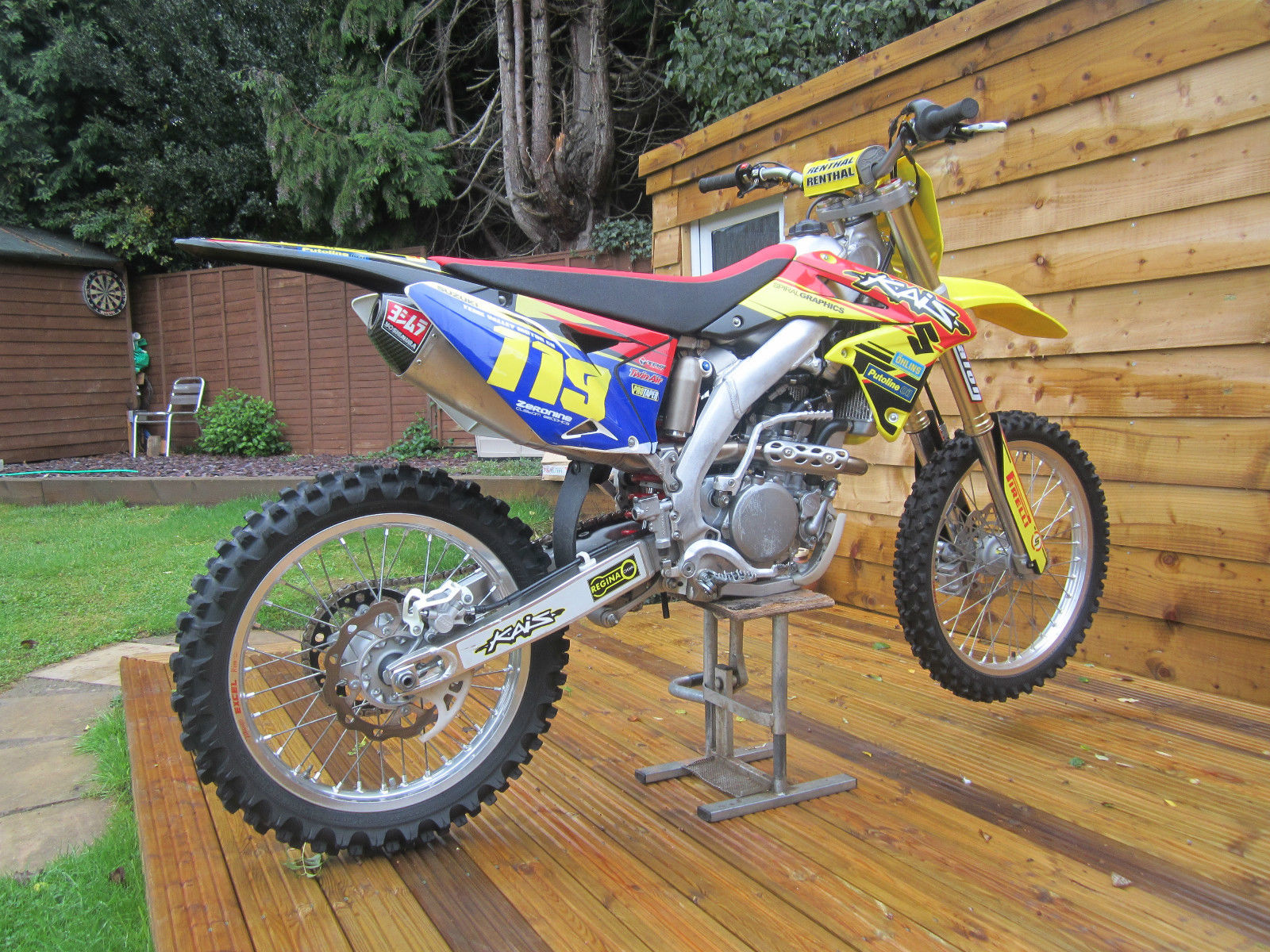 2013 Suzuki Rmz 250 Motocross 12 Hours Old Uk Bike Full Spares Kit