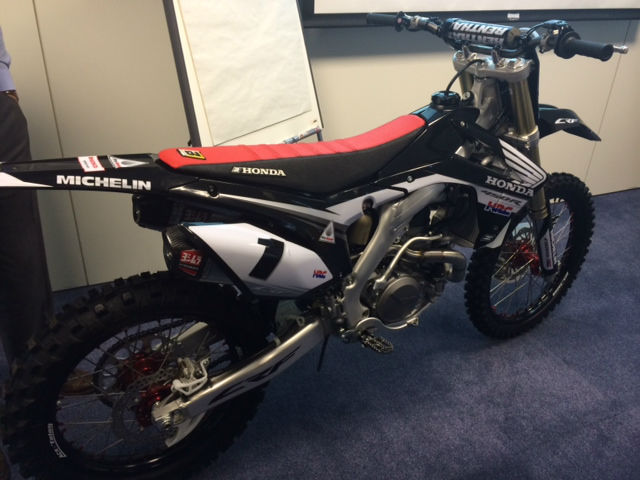 Honda crf250r 2008 Black