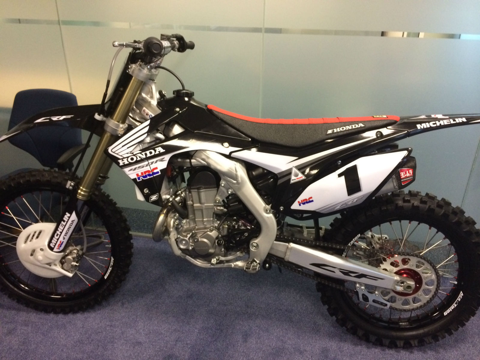 Honda crf250r 2008 Black