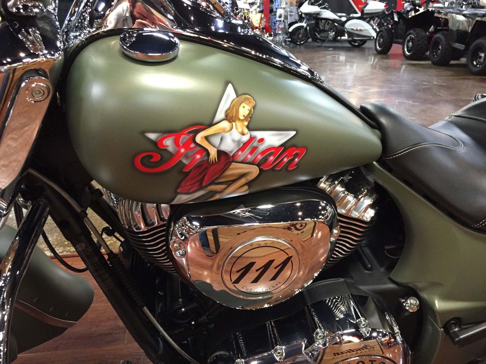 2014 Indian Chief Vintage with dealer installed custom paint
