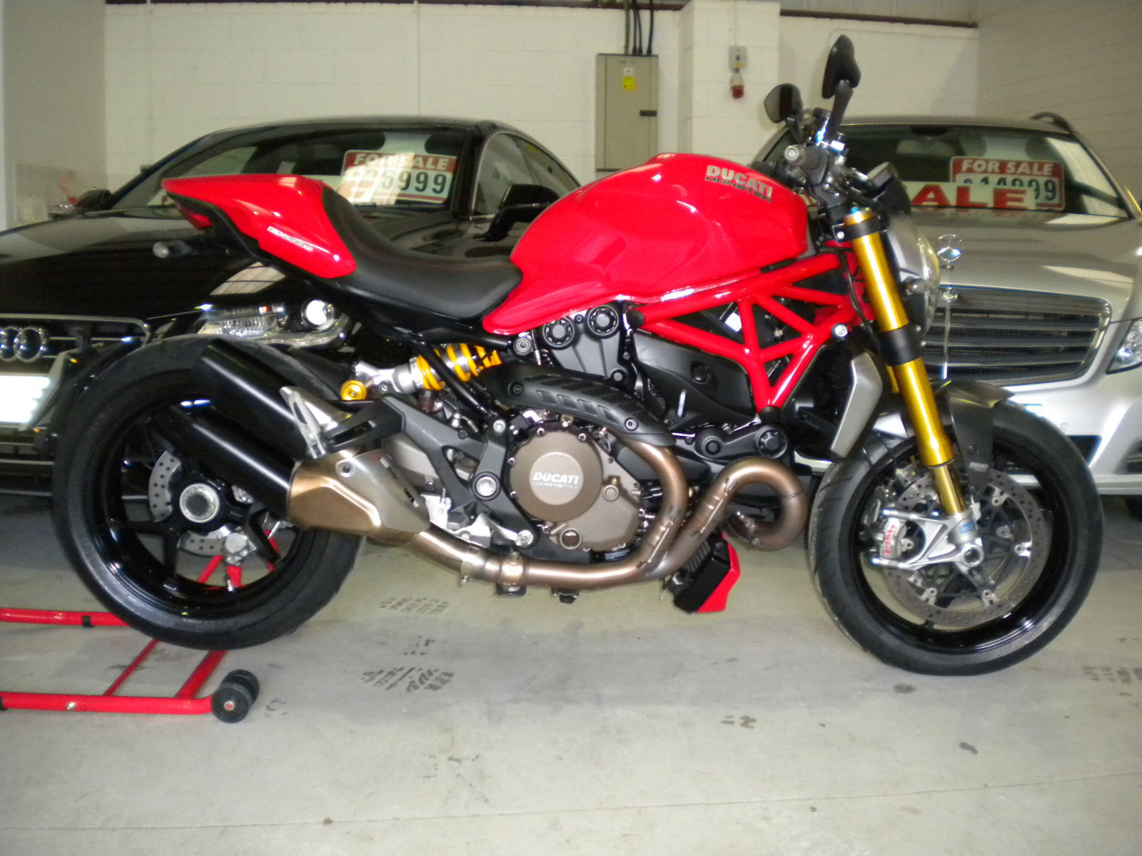 Ducati Monster 1200s Red Matte