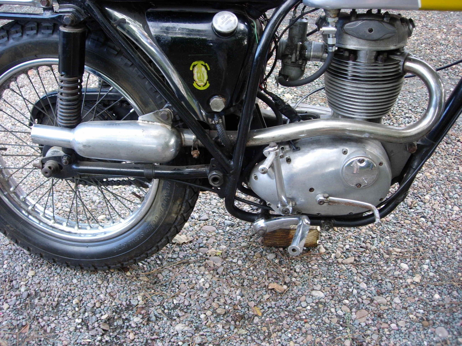 BSA B44 1966/67 RARE ROUND BARREL