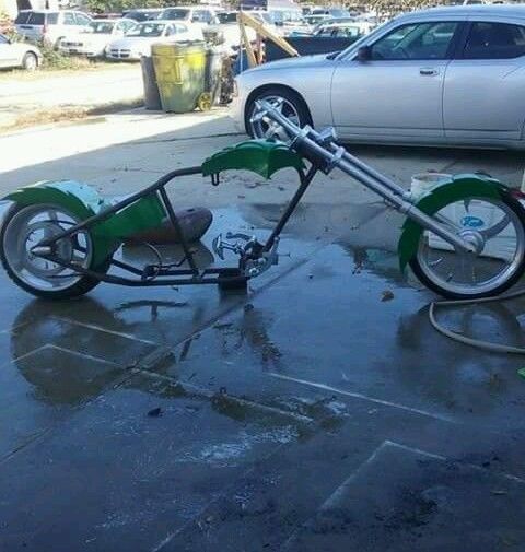 pro street chopper rolling chassis