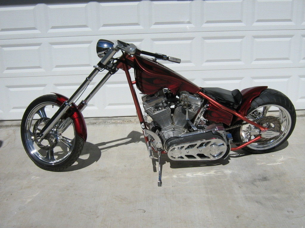 Custom Built Chopper Pro Street Harley