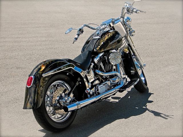 custom heritage softail classic