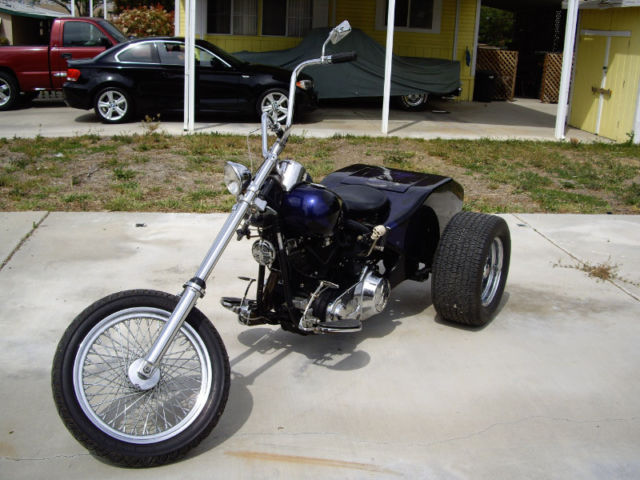 Custom Harley Davidson Trike