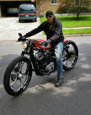 Custom Harley Sportster On 26 Wheels Street Glide Big Wheel Road Glide