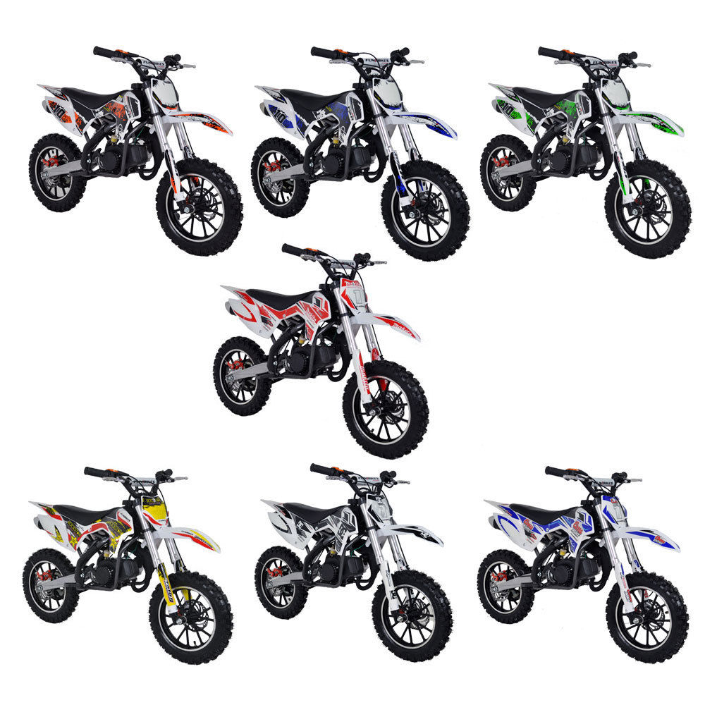 Funbikes Mxr 50cc 61cm Kids Mini Dirt Bike 7 Different Designs