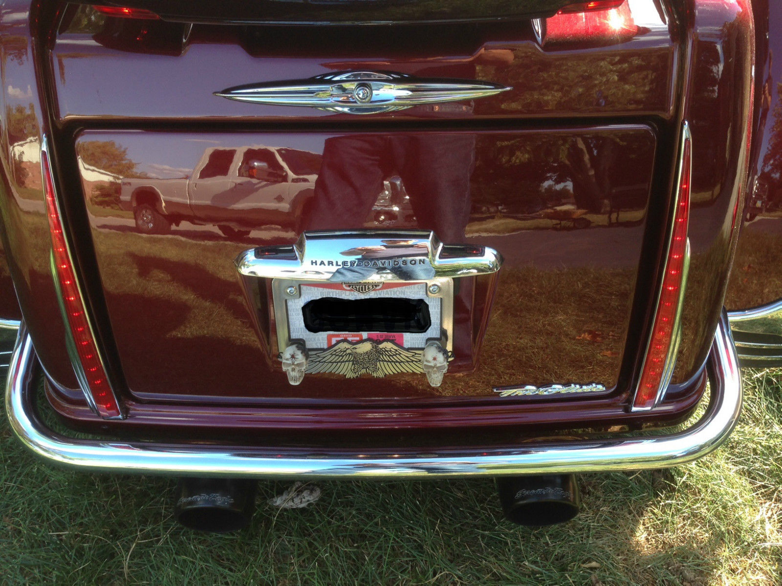 harley tri glide width