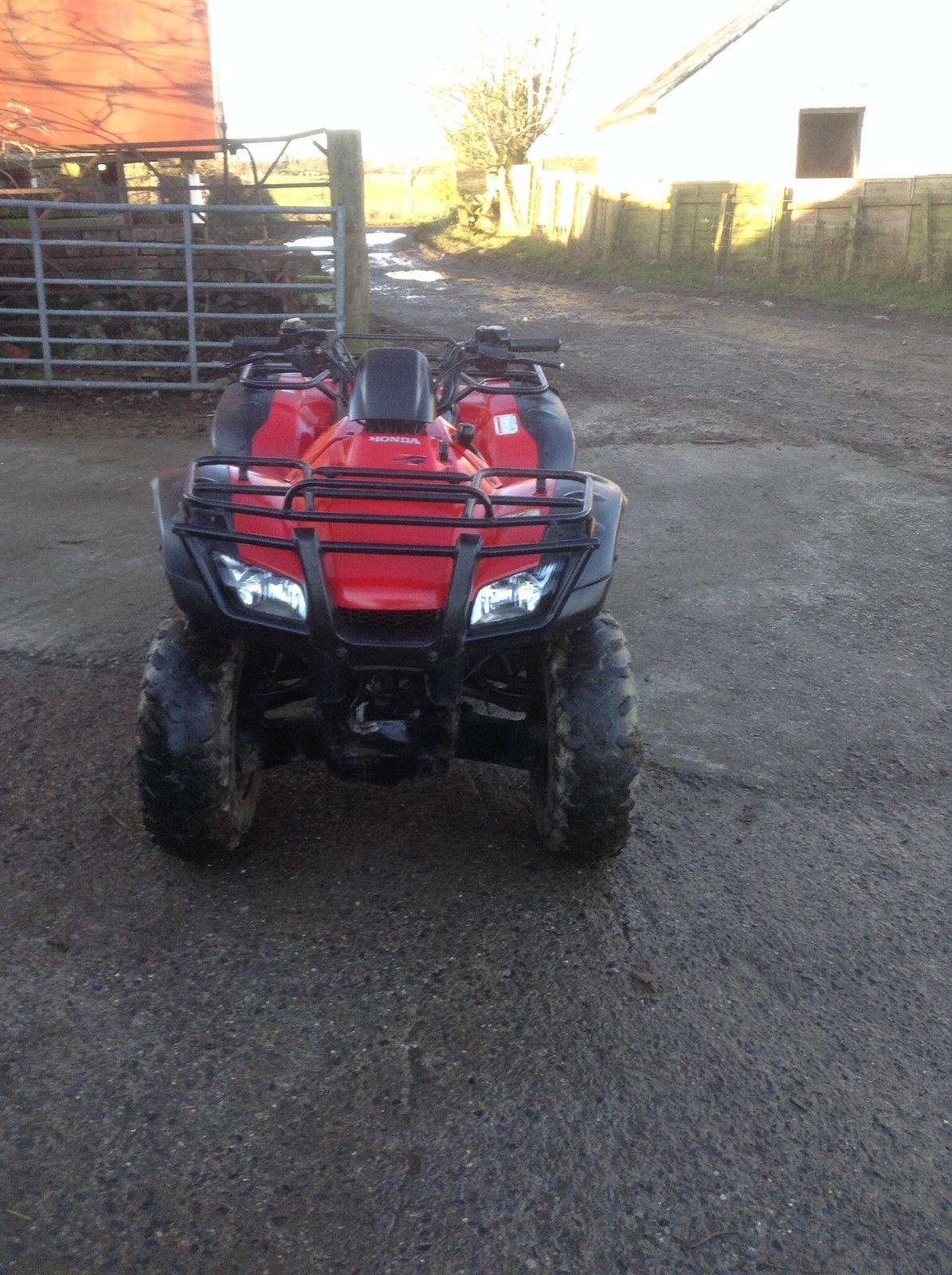 Honda 420 automatic 4x4 farm quad atv