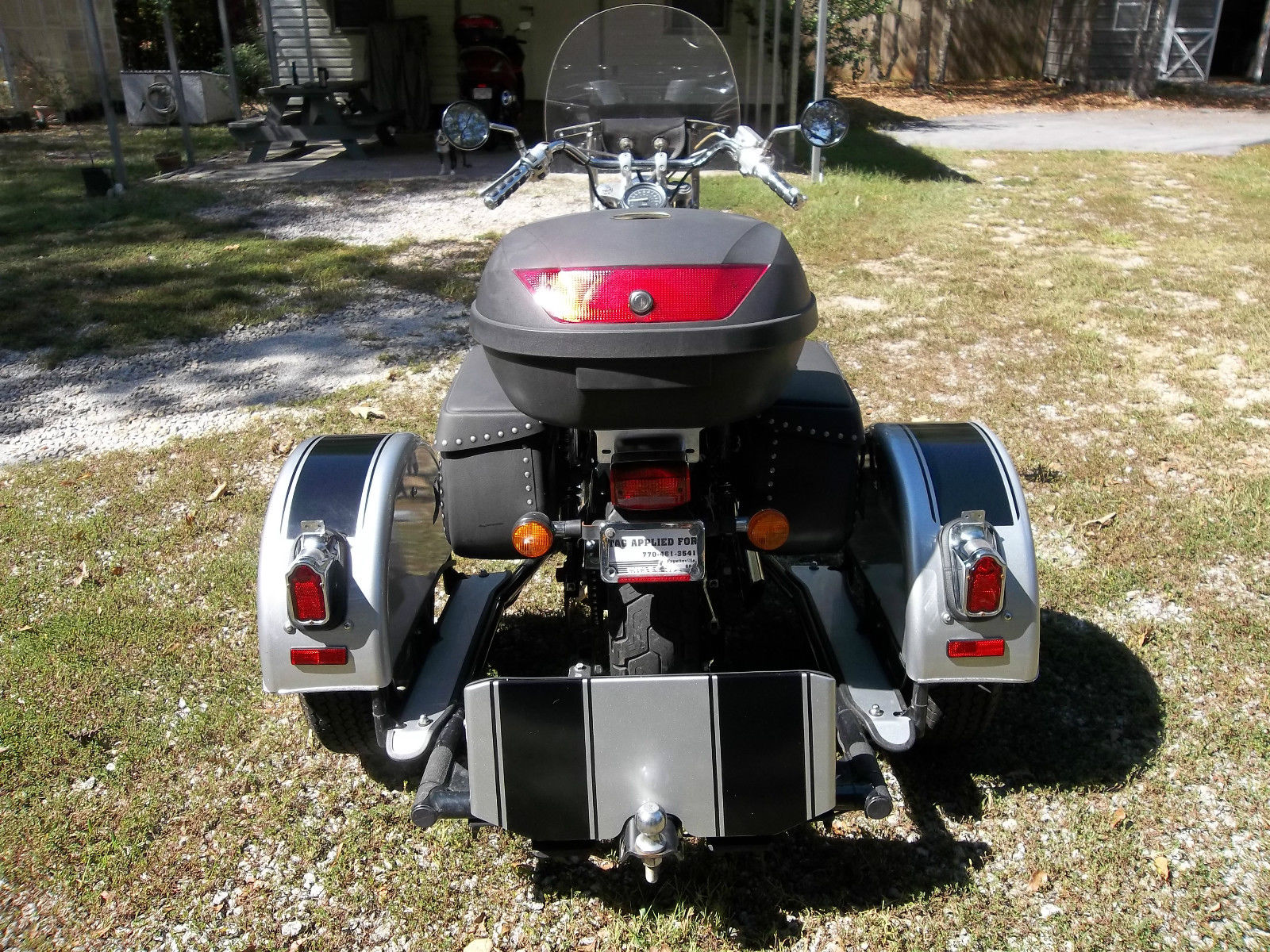 Honda 750 Spirit motorcycle bike 2001 with Voyager Trike kit