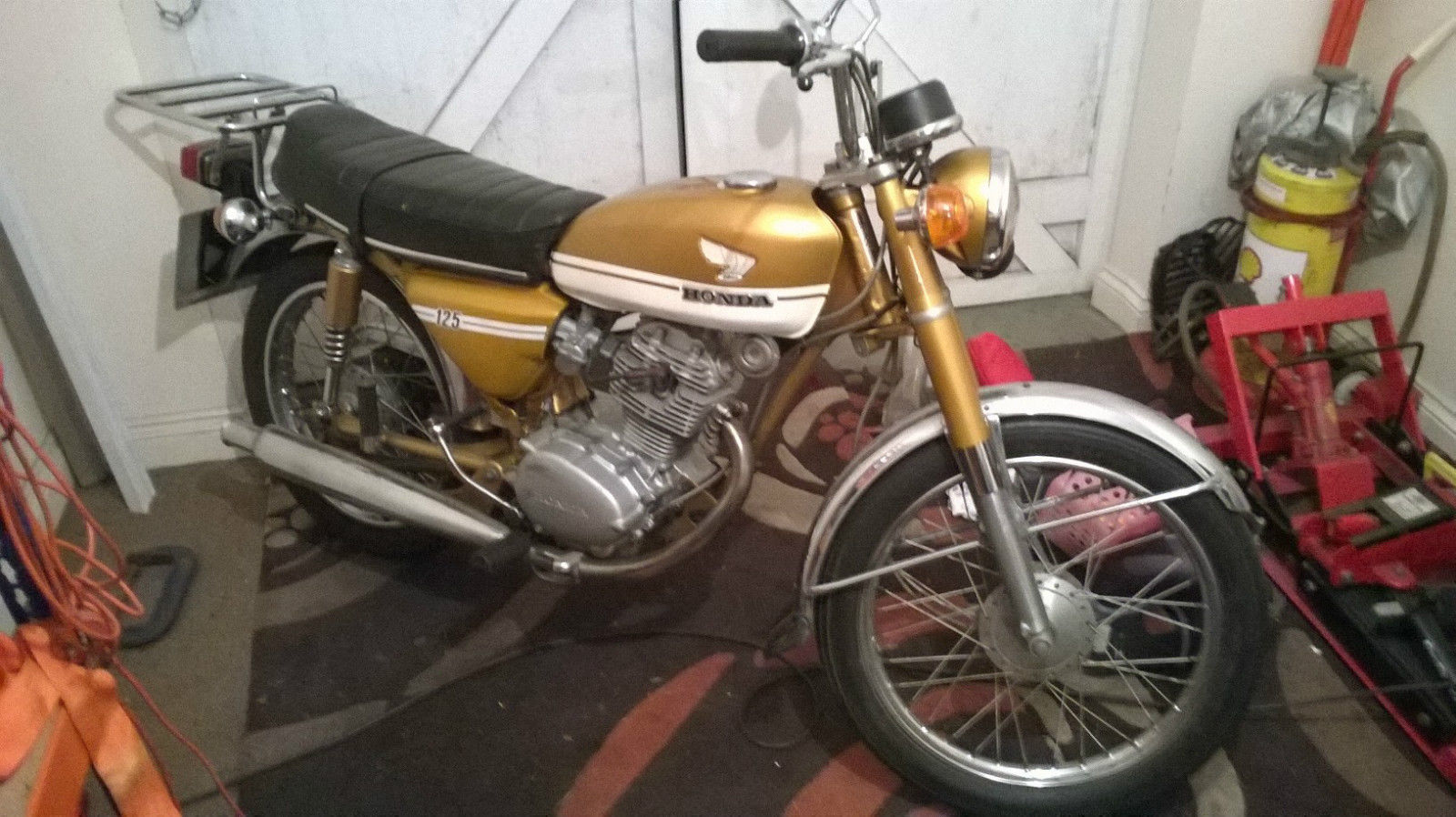 HONDA CB125S GOLD