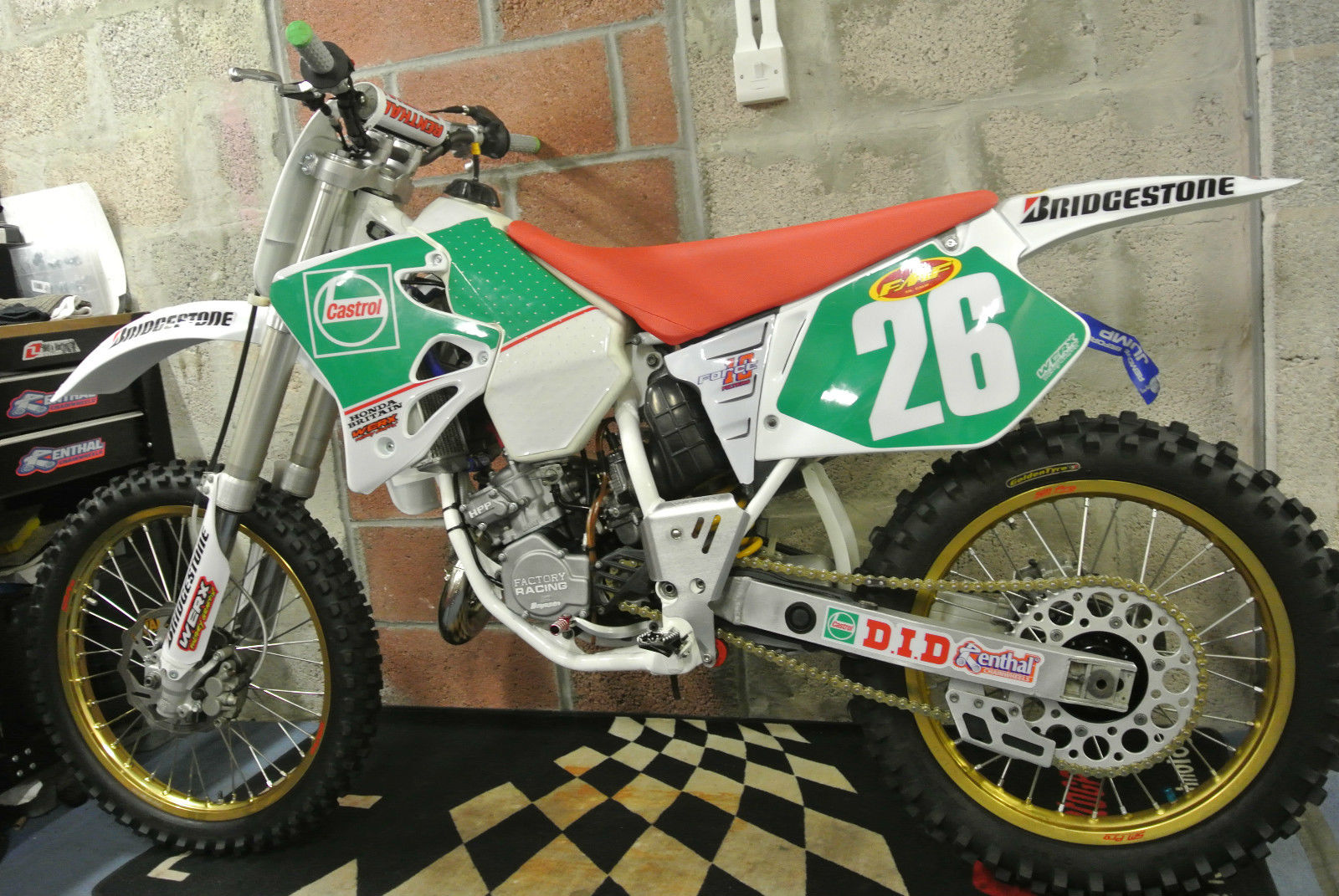 Мотор Honda CR 125