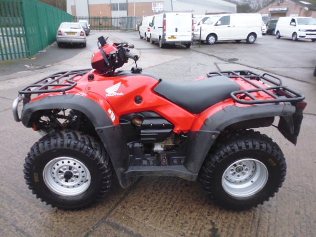 Honda Foreman 500 4x4 Farm Quad Bike Atv Road Legal 08 Plate No Vat 3547