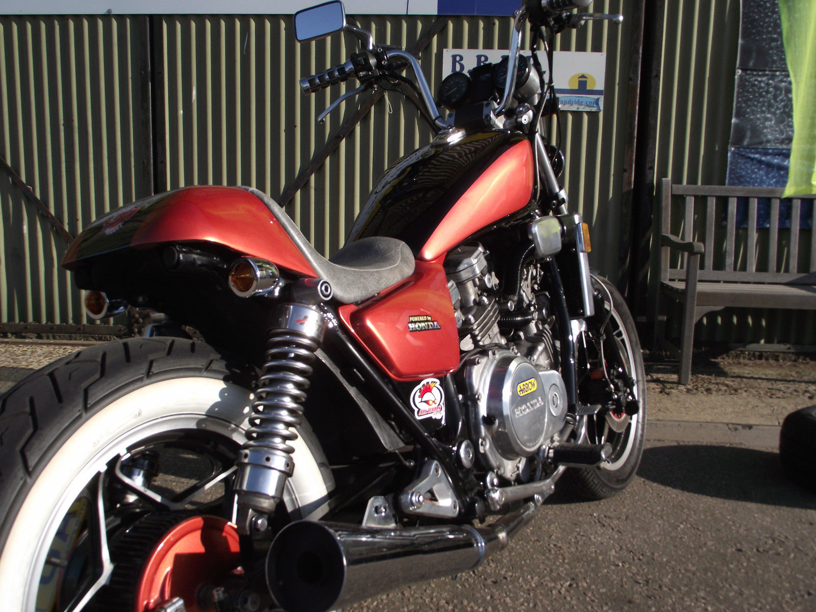 honda magna 700 bobber