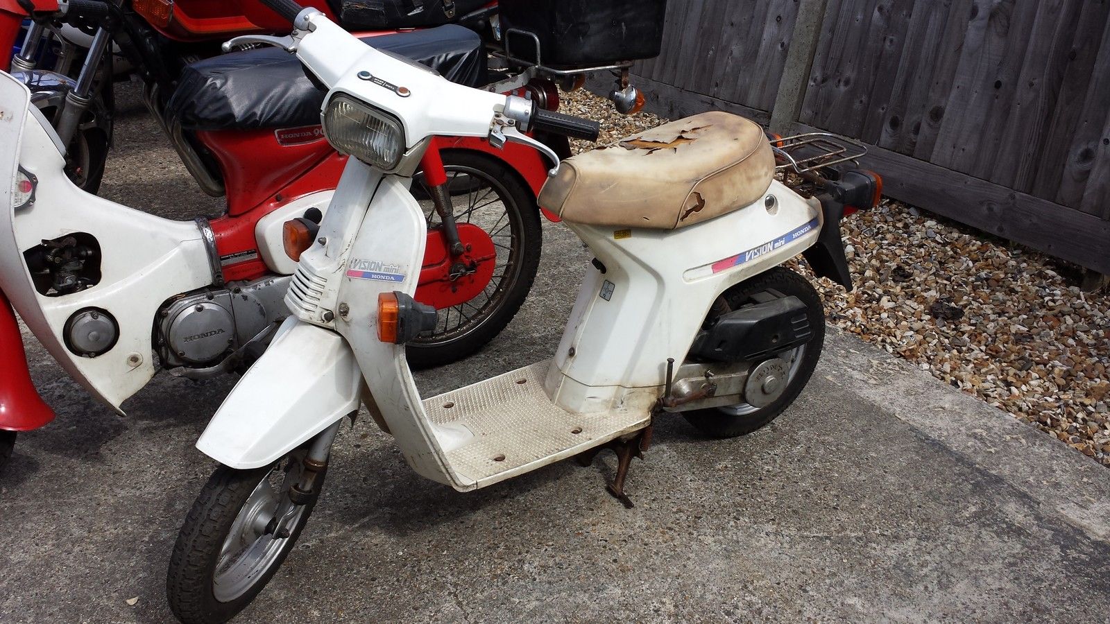 Old Honda 50 Scooter