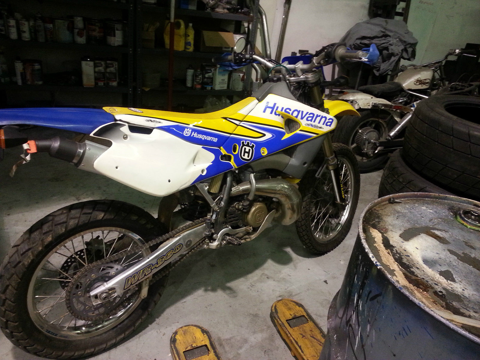 husqvarna street legal 2 stroke