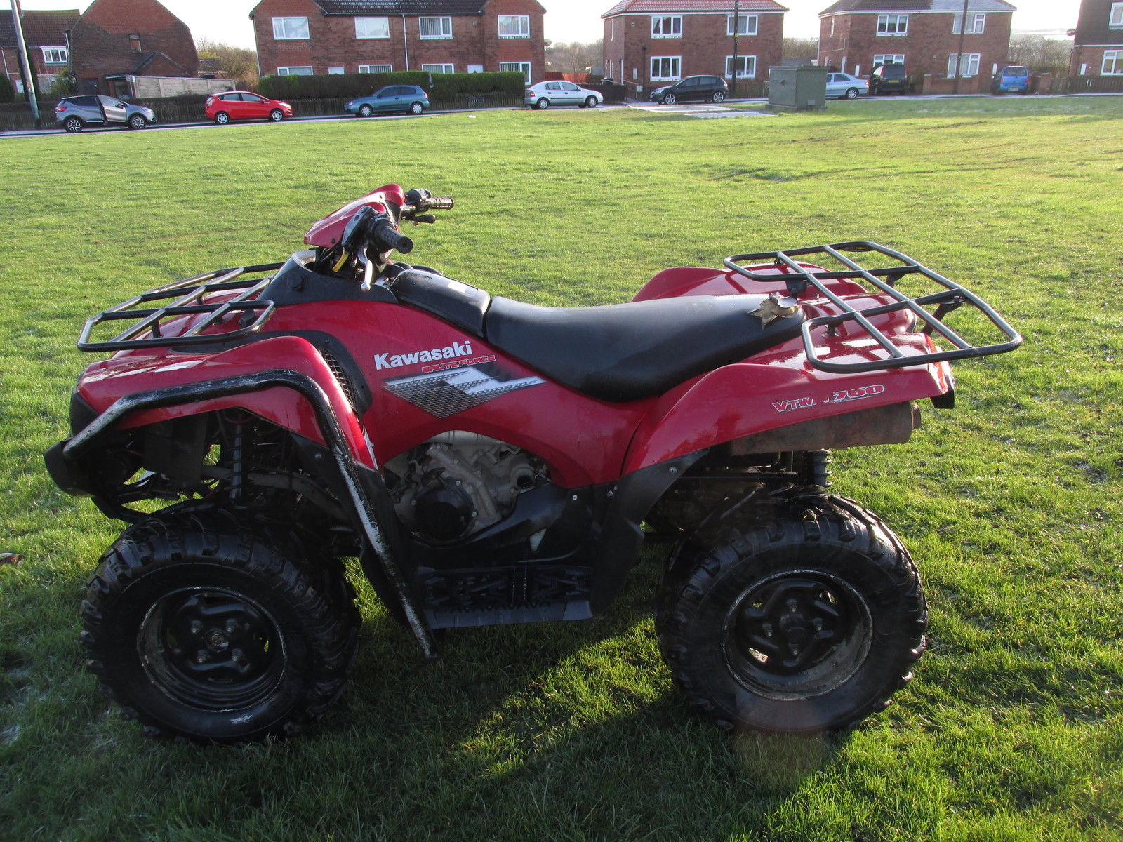 Kawasaki Kvf Efi Brute Force V Twin X Farm Quad Atv Very Low Hours