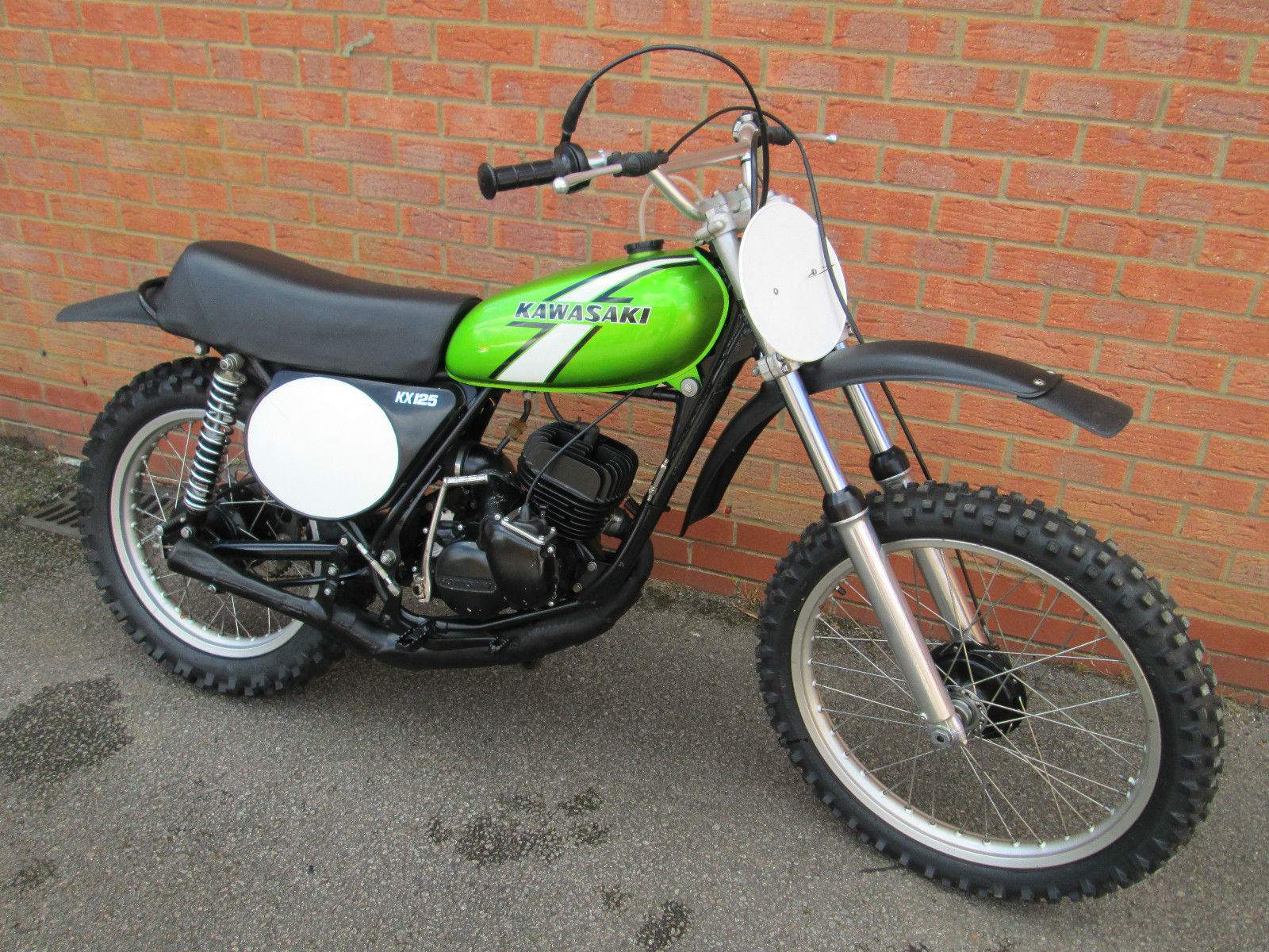 Kawasaki KX125 Twinshock Evo Motocross Rare Classic