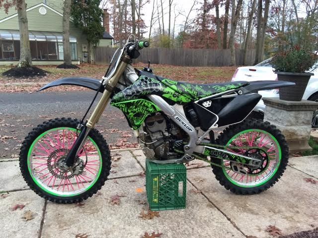 Kawasaki KXF 250 W/ Ttile