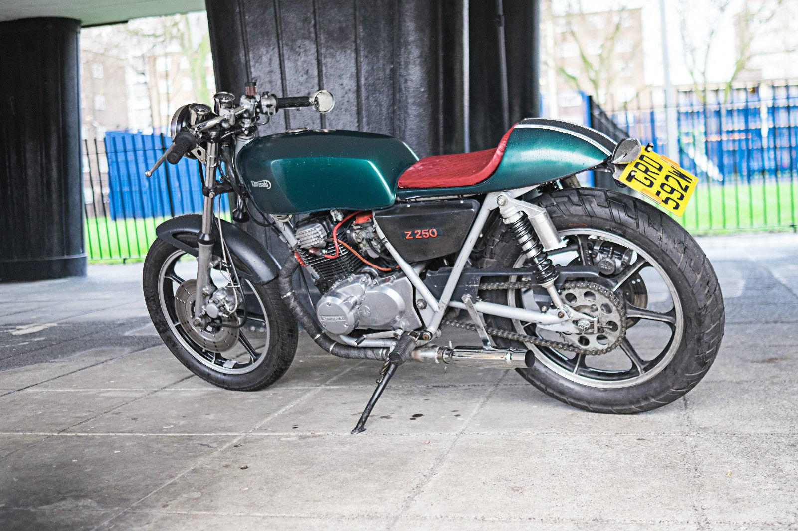 Kawasaki ninja 250 cafe racer by mr. 