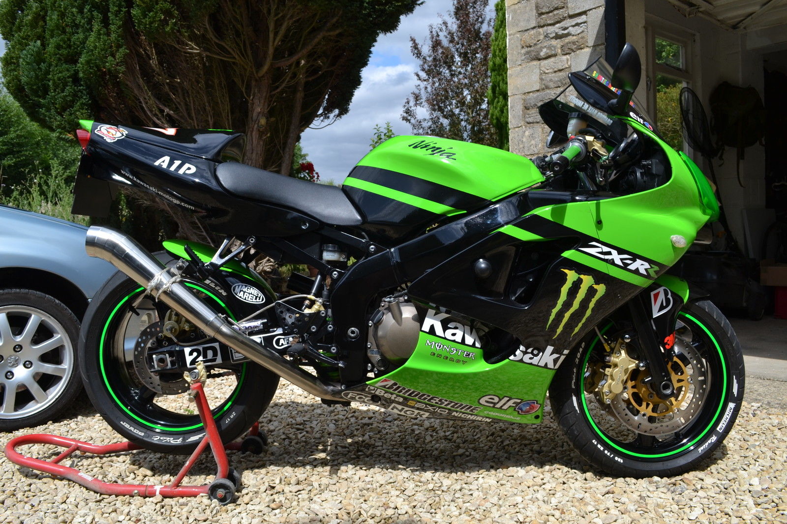 Kawasaki ZX6R A1P 2002 Ninja Monster GP Replica