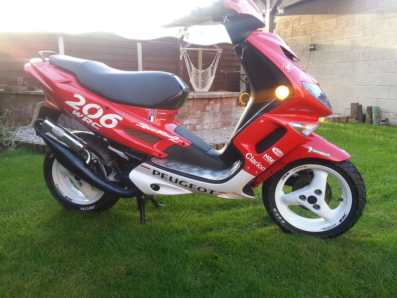 Peugeot Speedfight 2 206 Wrc 50cc Scooter