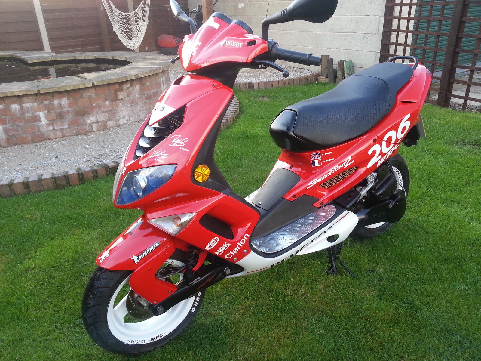 Peugeot Speedfight 2 206 Wrc 50cc Scooter