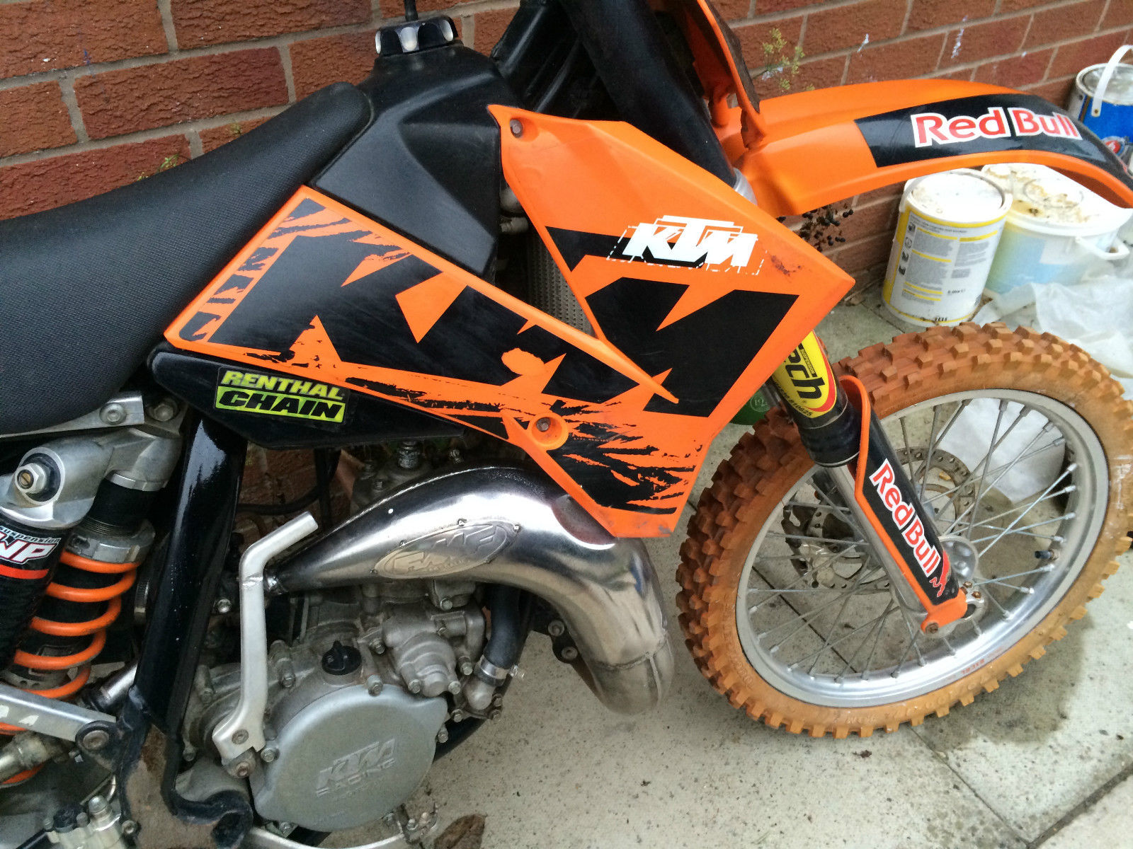 Redbull KTM 85 Cc Dirt Bike