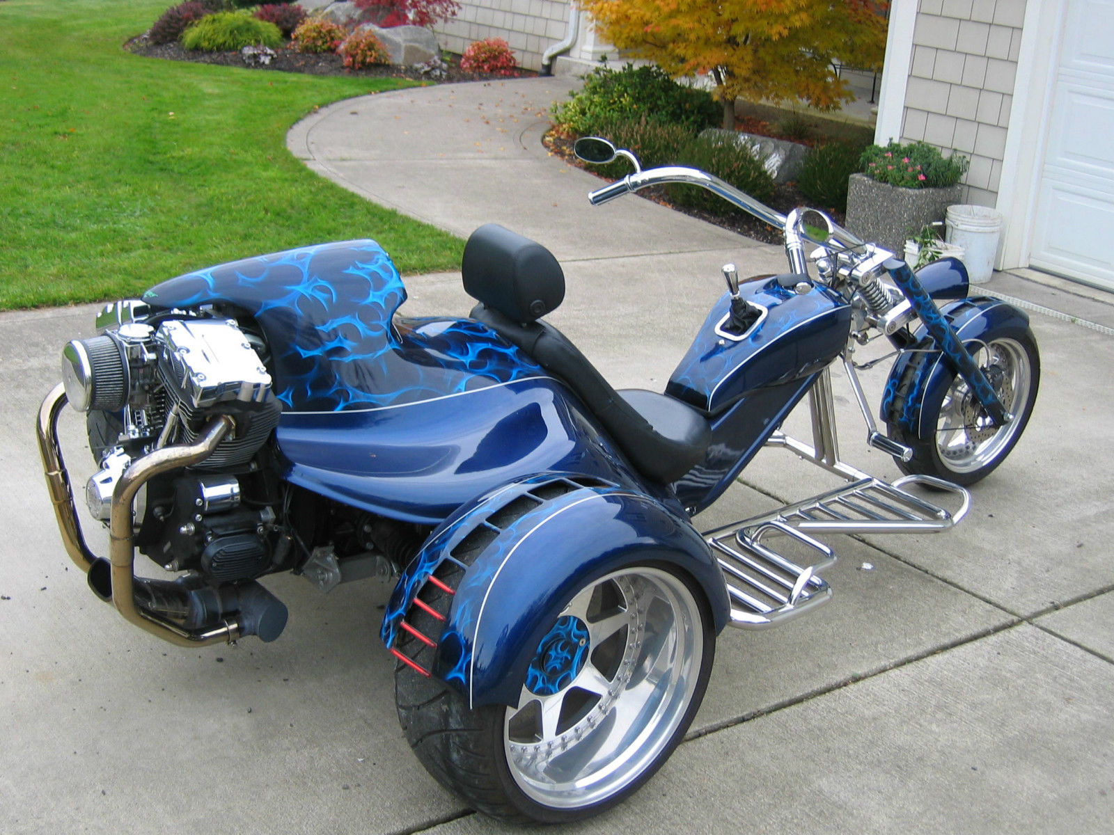 V8 5700cc Trike Motorcycle