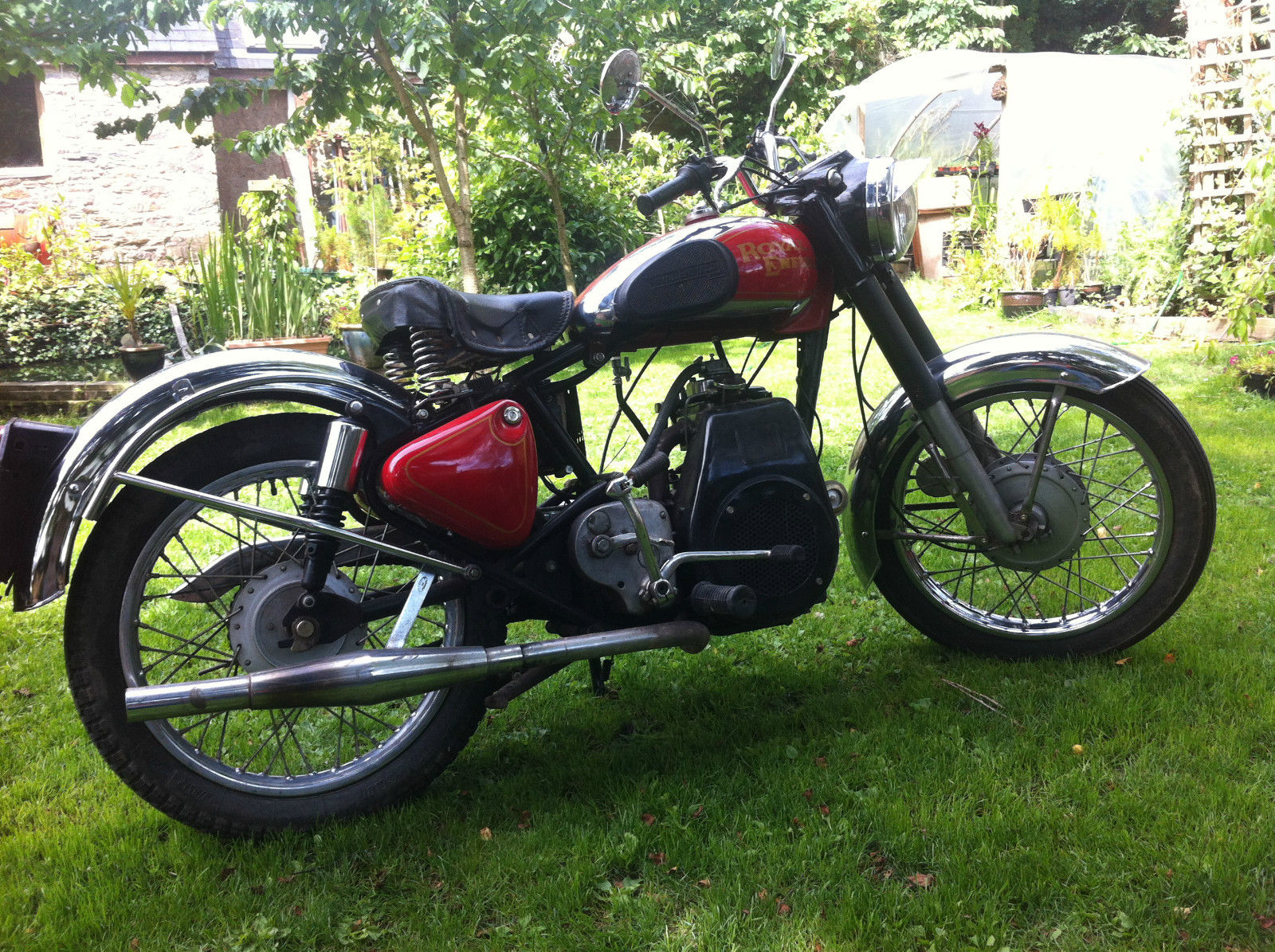 royal enfield taurus diesel motorbike