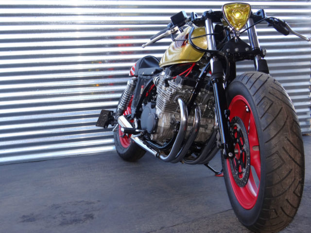See Video Cafe Racer Street Fighter Drag Bike Bobber Yamaha Maxim Xj700