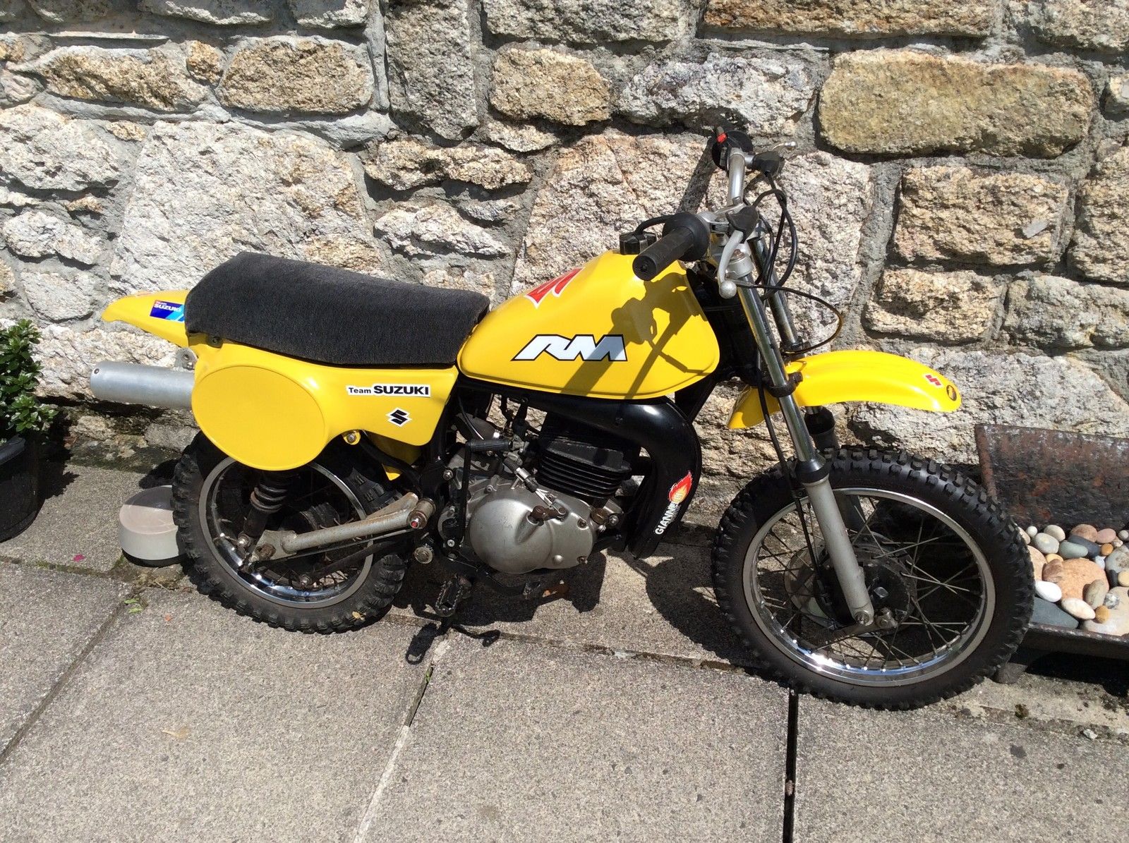 Suzuki rm50 1978 vmx mx twin shock vintage 65 kids bike