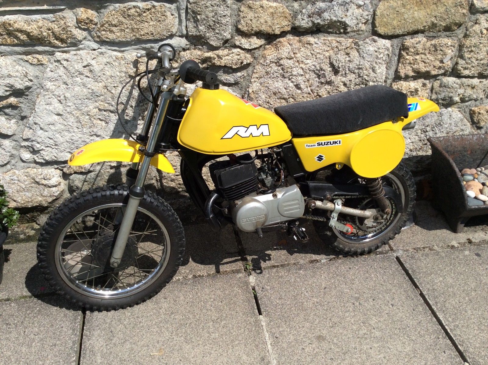 Suzuki rm50 1978 vmx mx twin shock vintage 65 kids bike