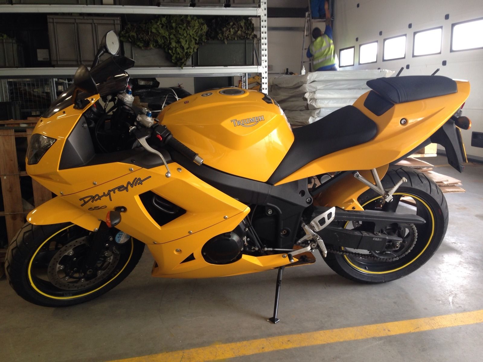 Triumph Daytona Yellow