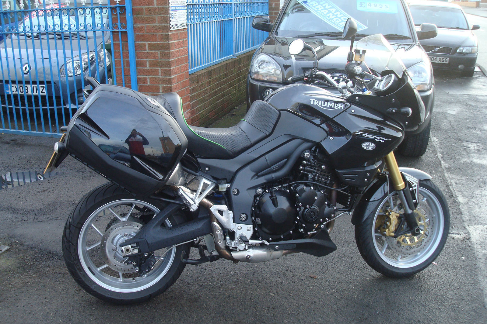 triumph tiger 1050 panniers for sale