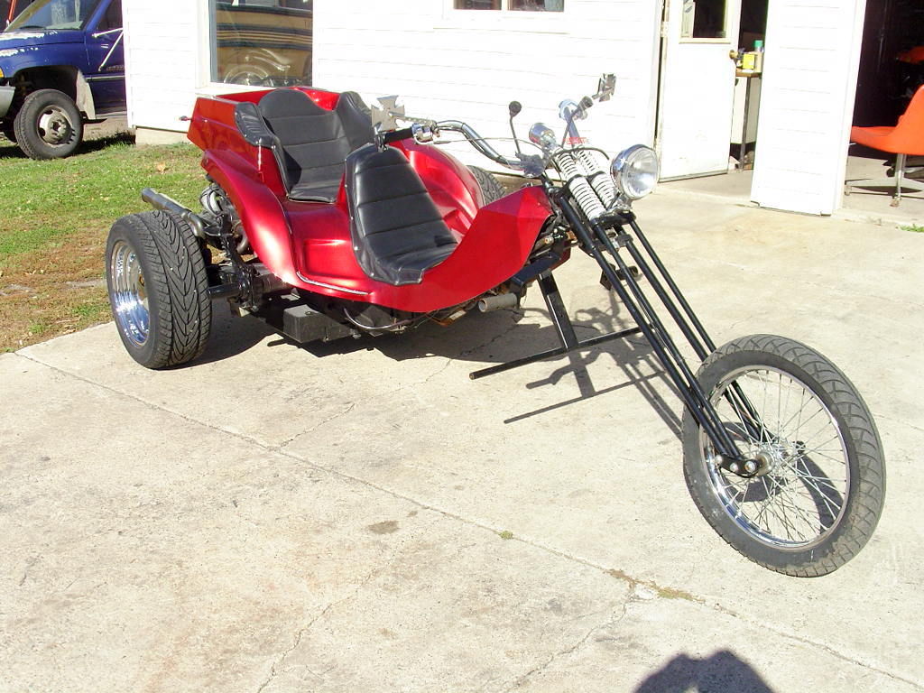 Vw Trike 1600cc Old Schoolspringer Runsrides Great New Paint